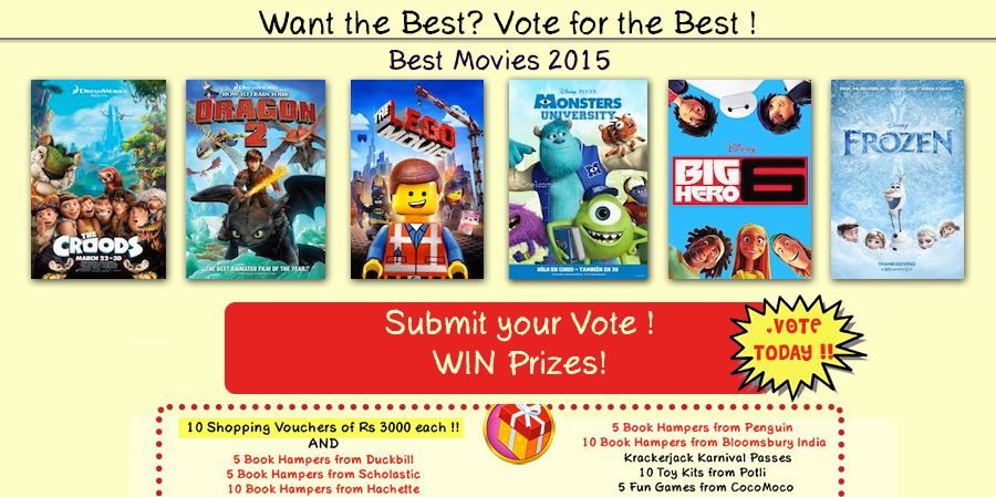 RivoKids's tweet photo. Have you voted for your Favorite movie? Vote and WIN! Loads of prizes up for grabs. http://t.co/amtIMF2Dti #pkca2015 http://t.co/MvafLmdcFS