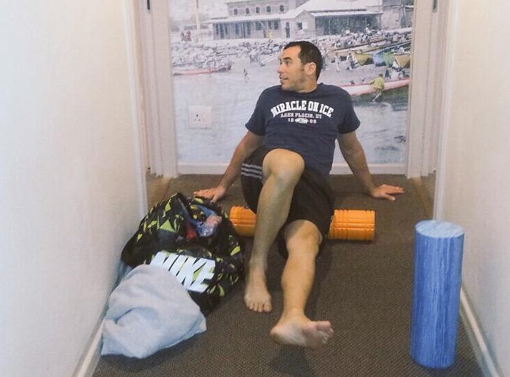TeamRSA2015's tweet photo. Blue steel has nothing on @andre_marais Model in the making #fullchargeforgold #saicehockey #iihfworld2015 #capetown http://t.co/c7VEvz6gfj