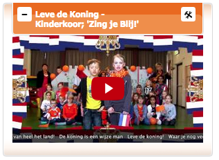 digibord's tweet photo. Op Koningsdag meezingen met Leve de Koning! Kinderkoor Zing je Blij http://t.co/HaW53F97P3 #koningsdag http://t.co/V0UqUBa9jb