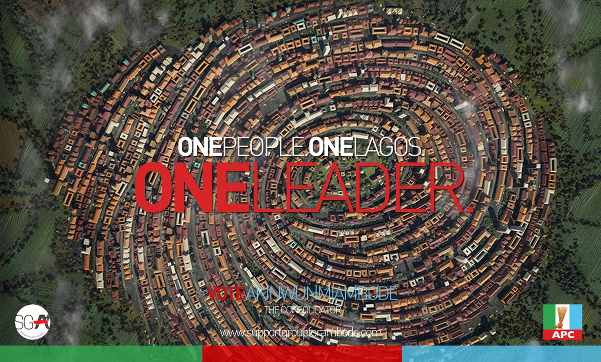 support4ambode's tweet photo. Let's All go out and Vote for the continuity in progress of a place we all call Home. #Ambo2015 #VoteAmbode #VoteAPC http://t.co/zrTJlxf9d6