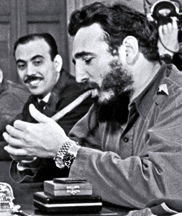 fidel castro com rolex