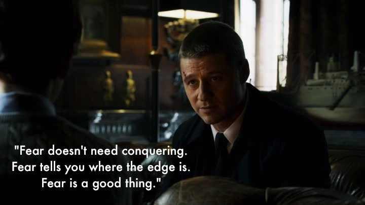QuotesGotham's tweet photo. Fear is a good thing. http://t.co/tjkzPzaBNX