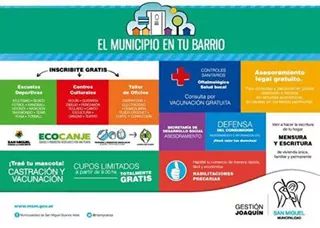 Ya estamos atendiendo a los vecinos de Barrio Manuelita. #MunicipioEnTuBarrio