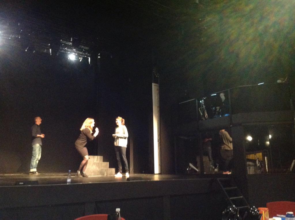 LarsMolsted's tweet photo. Første dag med orkestret!!! #bleedinglove #fredericiateater #musical http://t.co/nIo1c4wc27