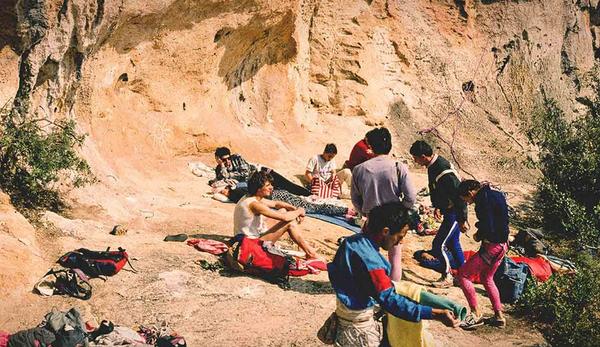 mammut's tweet photo. Giving credit to the history of sport #climbing http://t.co/nreG5k8wIS  #rockclimbing #8anu http://t.co/EZxWwqhrvE