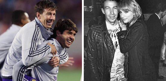 Nowfootball's tweet photo. Sean St Ledger:

2014: Zero appearances for Ipswich. 

2015: Playing alongside Kaká &amp; reportedly dating Taylor Swift. http://t.co/PCzlPvcs8N