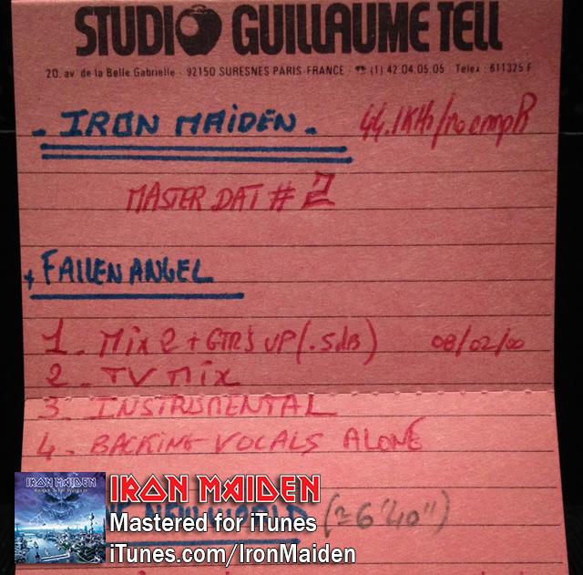 IronMaiden's tweet image. Year 2000 was a Brave New World... 
Mastered for iTunes @ iTunes.com/IronMaiden