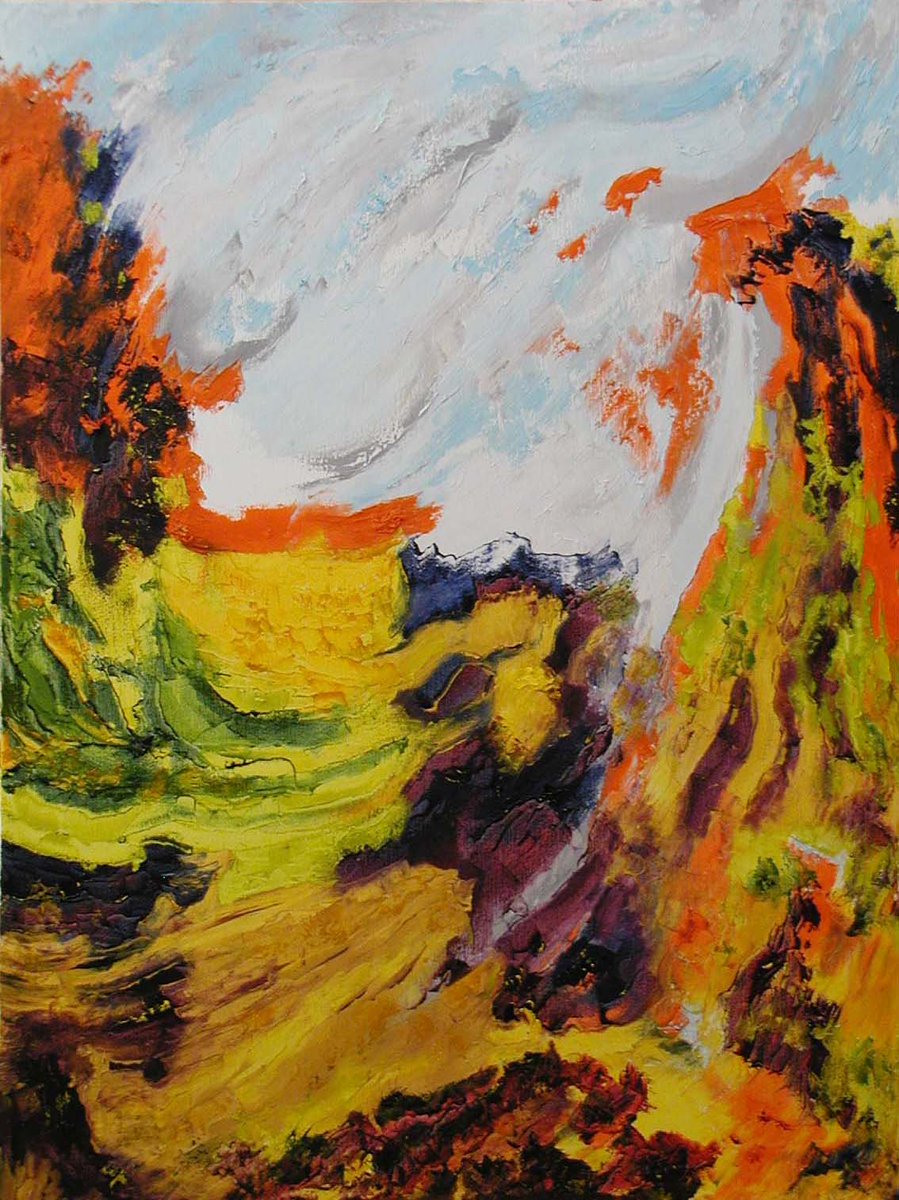 Elettrizzante (60 x 80) olio su tela - anno 2009