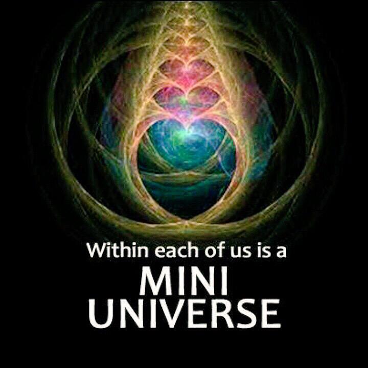 Consider Ur own place in #UniversalOneness of which we are All part,from which we All arise
N to which we All return!