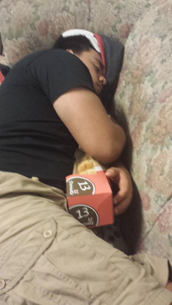 HirschiClay's tweet photo. Don't mess with the fat kids donuts http://t.co/IaoGuKJ1lx