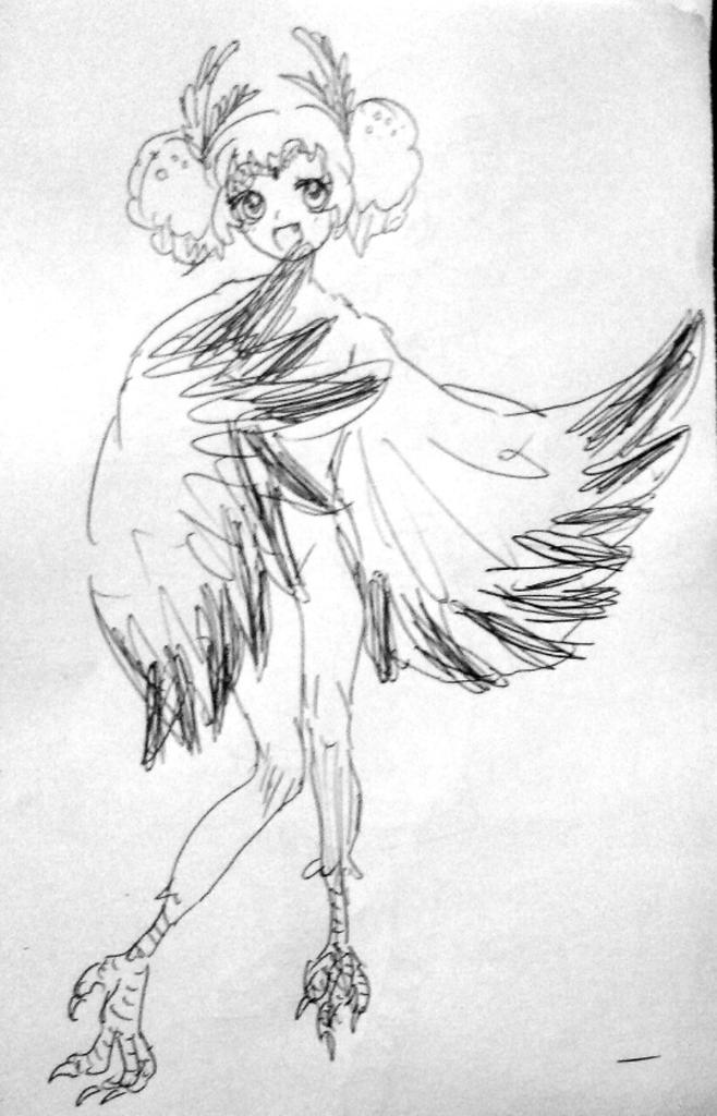 ボールペンお絵かき 