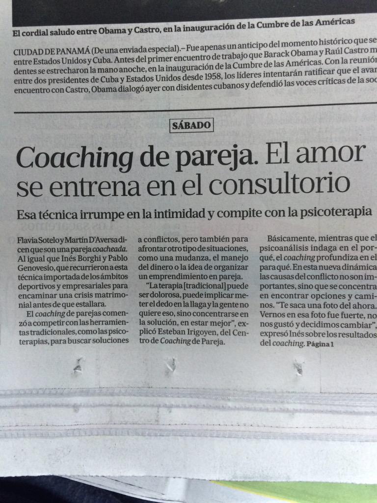 DarioBue's tweet photo. En @lanacioncom sale una nota referida al #coaching mi #coach @JuanmaPer214 es un copado y me ayuda en este cambio 👏🏻 http://t.co/m4GgKODUik