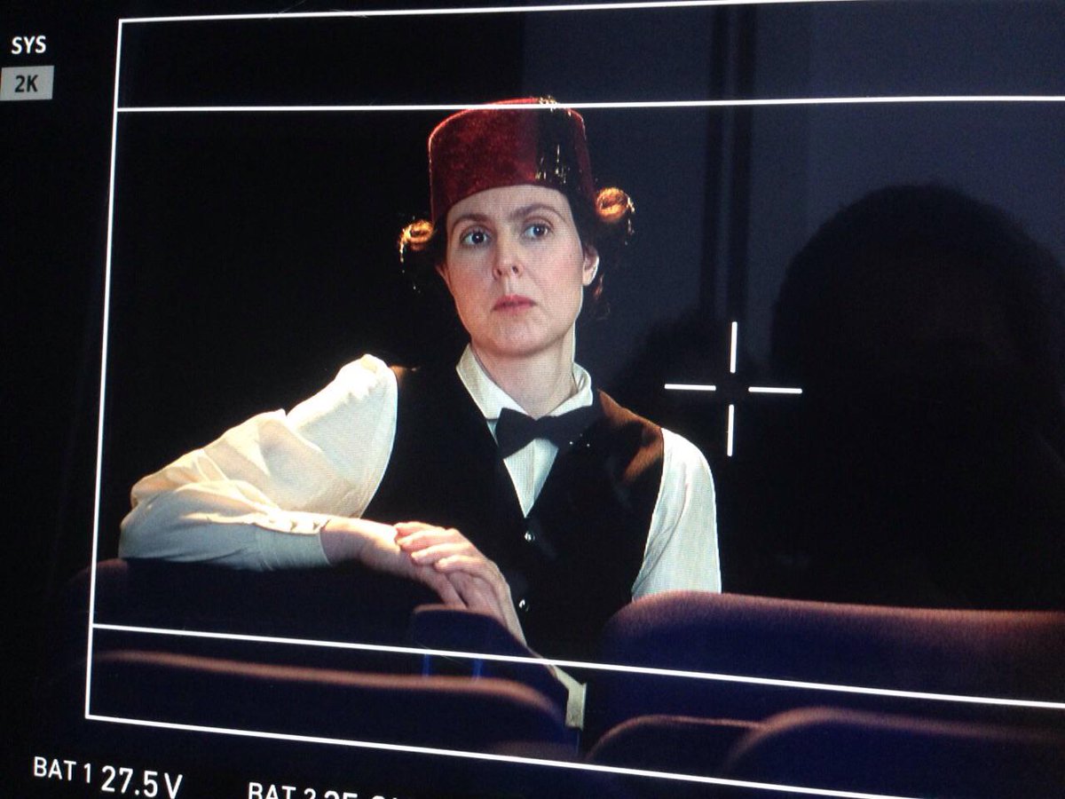 ZoeFCunningham's tweet photo. #itsawrap on Bristles @LillyAndLisle - look at the awesome makeup and costume http://t.co/kCfcXDEJ87