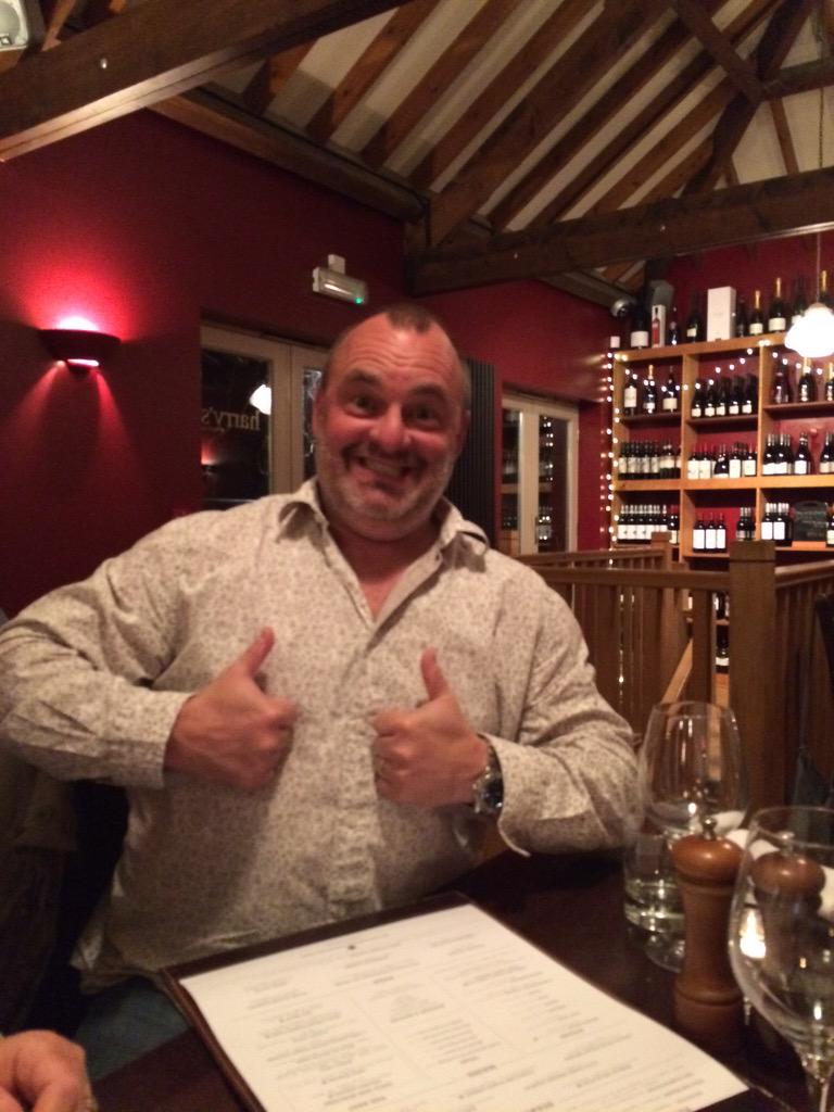 LordSparky's tweet image. @SpanielJasper @HarrysGrillBar @broadydave  bet he's not feeling so perky now #meatsweats