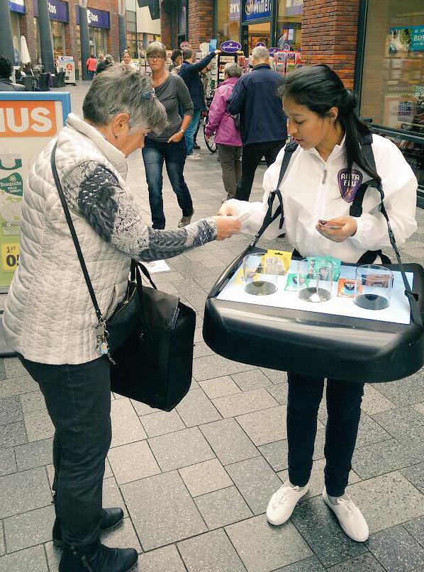 Vandaag de kick-off voor Anta Flu! #sampling #activatie #antaflu
