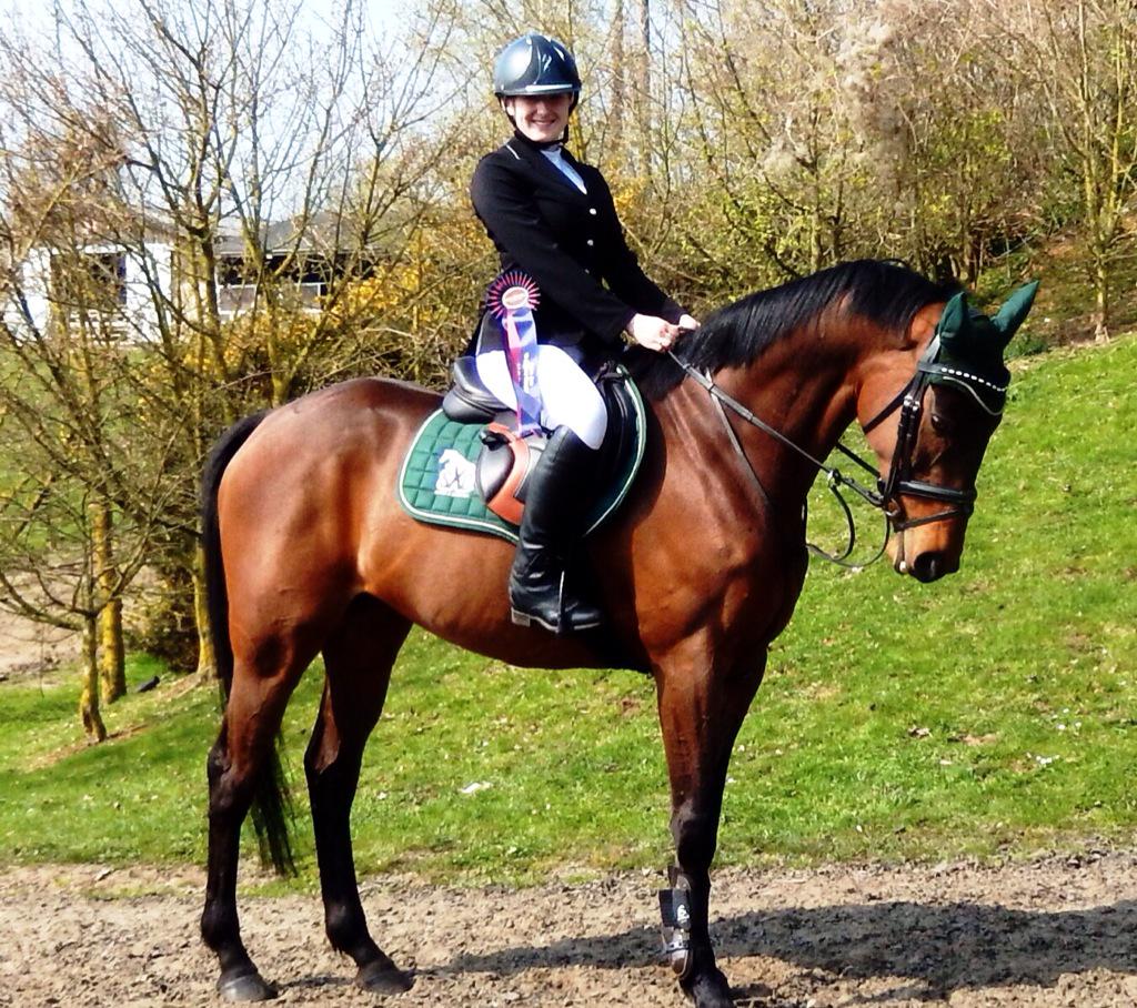Polly_Chiverton's tweet photo. Had a wonderful time at @BlueChipFeed  winter championships! Lynx even placed 6th in his championship class! http://t.co/K1p8RER3xH