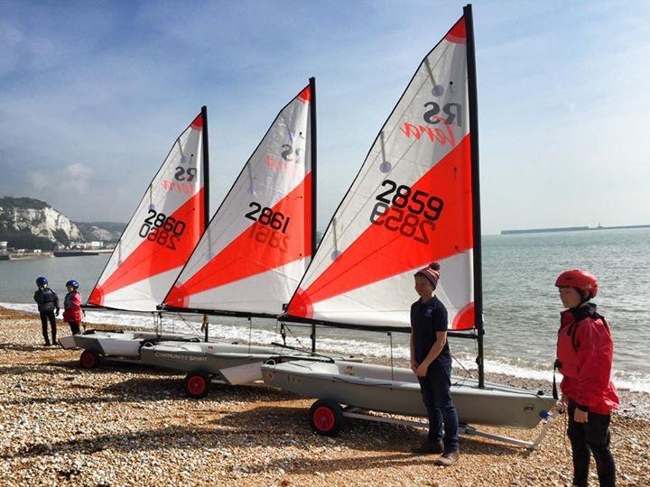 Our three new RS teras, thanks to <a href="/Port_of_Dover/">Port of Dover</a> <a href="/DoverLionsClub/">Dover Lions Club</a> and local man ken dupuy for their donations