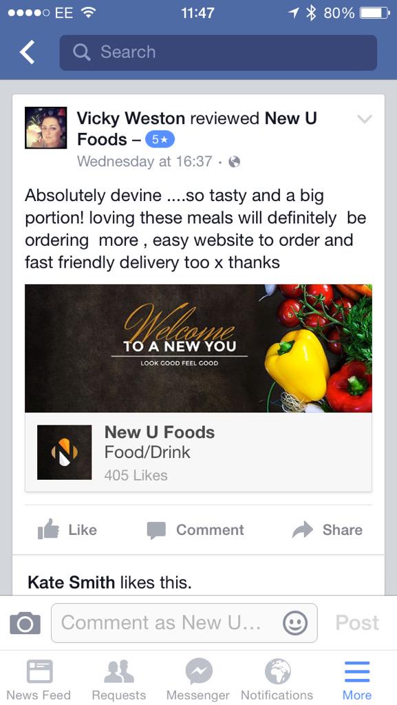 NewUFoods tweet picture