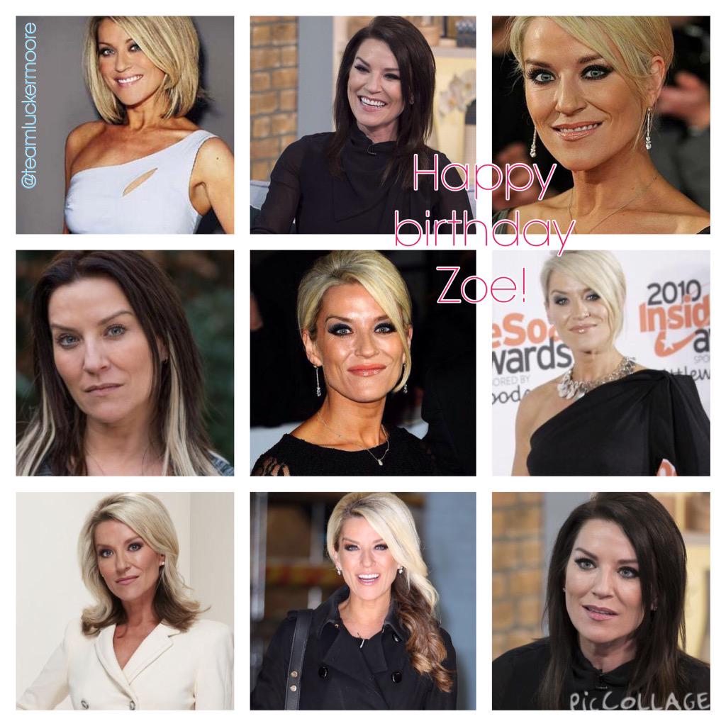 Happy birthday to the amazing Zoe Lucker, we hope you have an amazing day!  