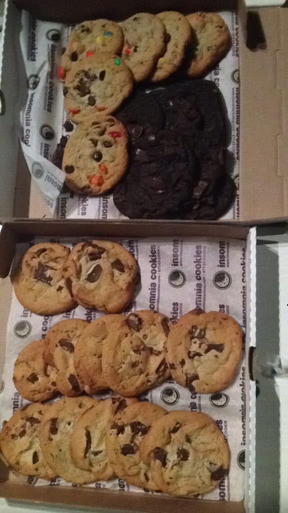 FITdanceathon's tweet photo. A HUGE thank you to @insomniacookies for donating to our 12 hour dance a thon! The cookies were a huge hit !!! ❤️😊💃🍪 http://t.co/oQ8VOyIU5b