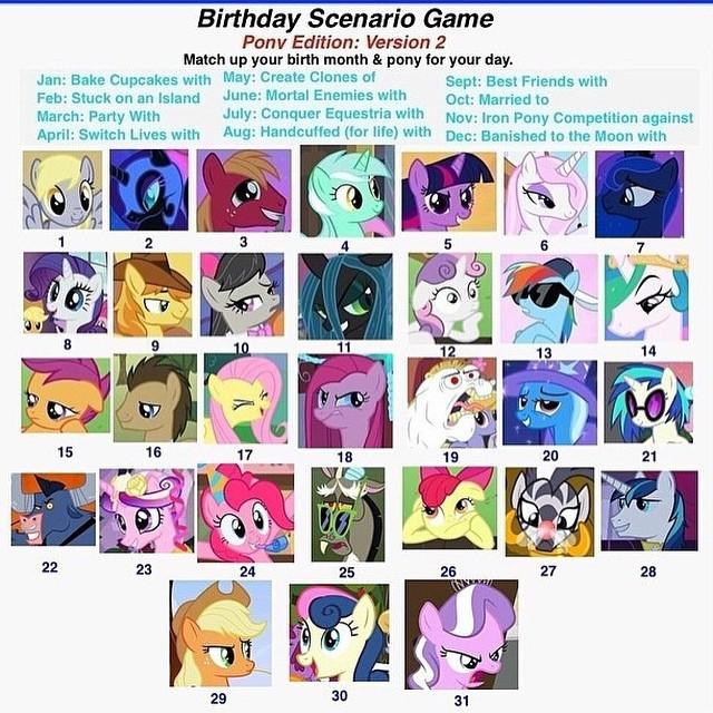 Quiz de My Little Pony.