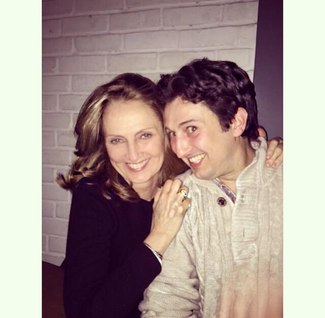 barnet66's tweet photo. Mum &amp; brother loving life, always nice to see! #thejudge http://t.co/VIXSOQZ7ZO