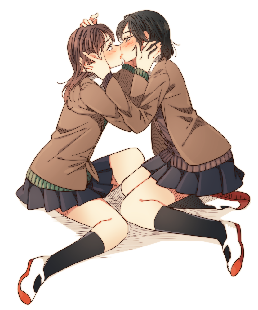 Anime Lesbian Sex School - Yuri Anime Lesbians Sex Porn - ASS AND PUSSY