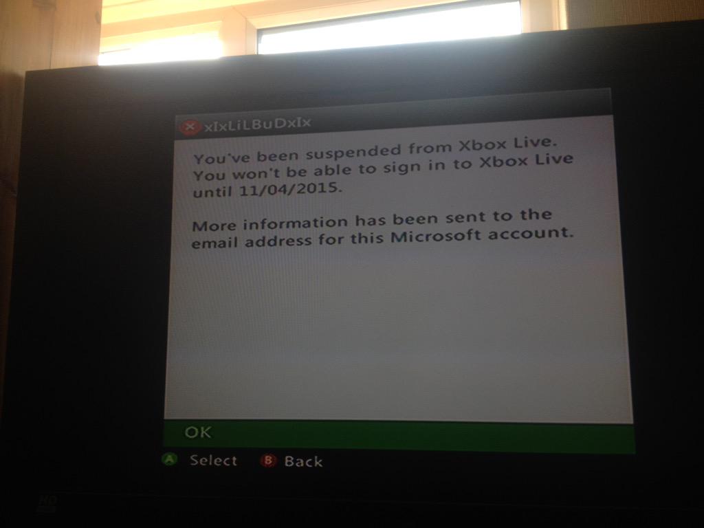 97Sponge97's tweet photo. @XboxSupport what time today will I get my account back so I can play some online? It's 12:25pm right now http://t.co/fWdye1ZPkP