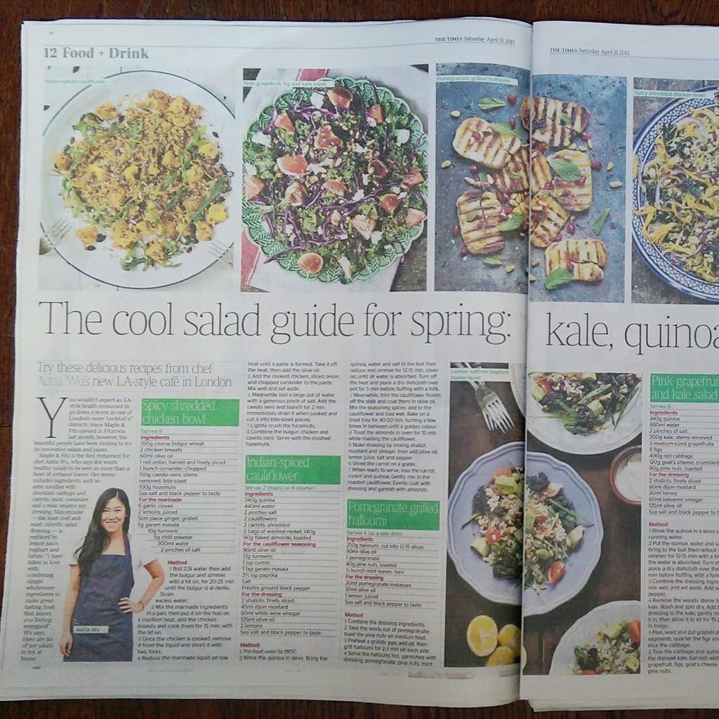 mapleandcouk's tweet photo. Try our recipes at home! We are in @thetimes today. Share your homemade dishes with us #mapleandfitz http://t.co/dNJbjbR8gp