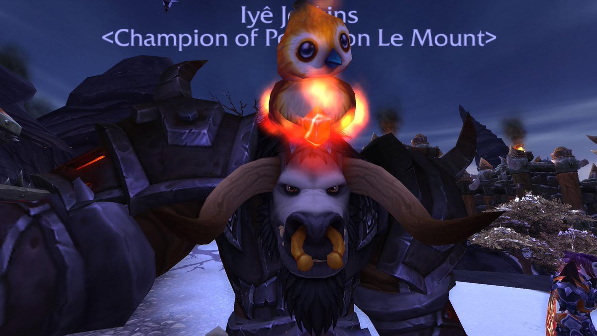 Capitandestro's tweet photo. New Pepe nest...on fire...#Warcraft http://t.co/lqHBXoWHAS