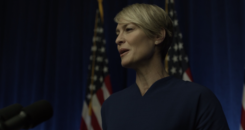 Choose progress over pettiness. Choose a President over a Charleton. #HouseOfCards