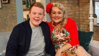 RealSewingBox's tweet image. Dress we made for Lisa George Aka Beth Tinker from #CoronationStreet That she wore on #thismorning You looked Great!