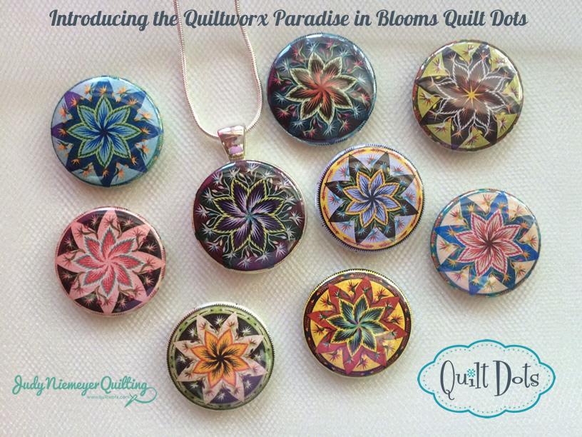 New @Quiltworx Paradise in Blooms <a href="/QuiltDots/">Quilt Dots</a> and Giveaway!   zappydots.com/quiltdotsblog/…