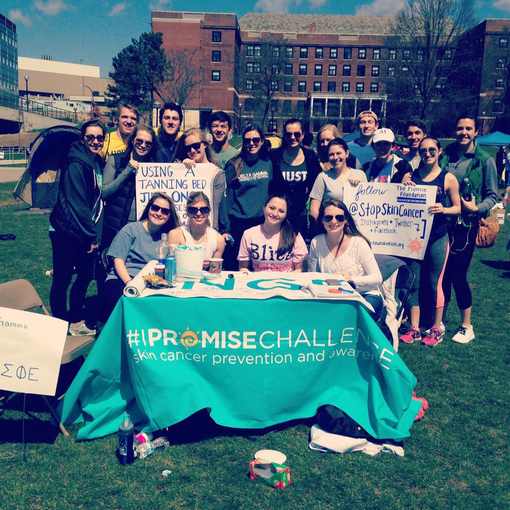 Come to <a href="/RelayForLife/">RelayForLife</a> at Palmer Field in AA to join the #IPromiseChallenge!