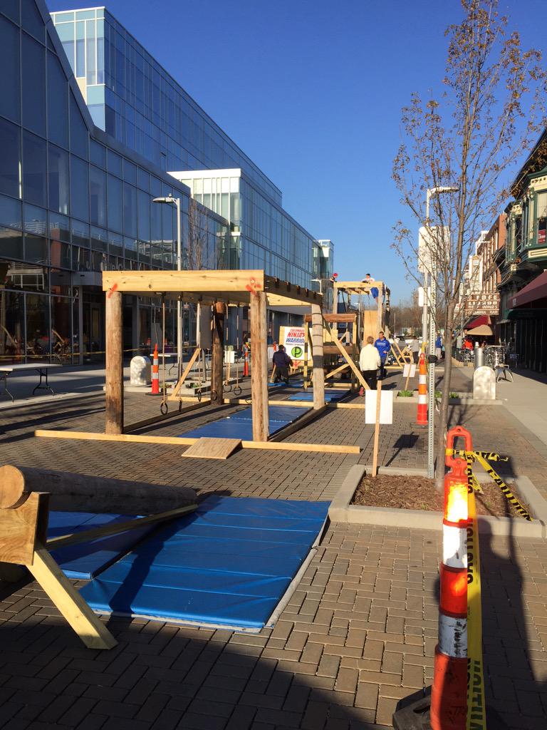 Had an awesome run in the Columbus ninja competition!