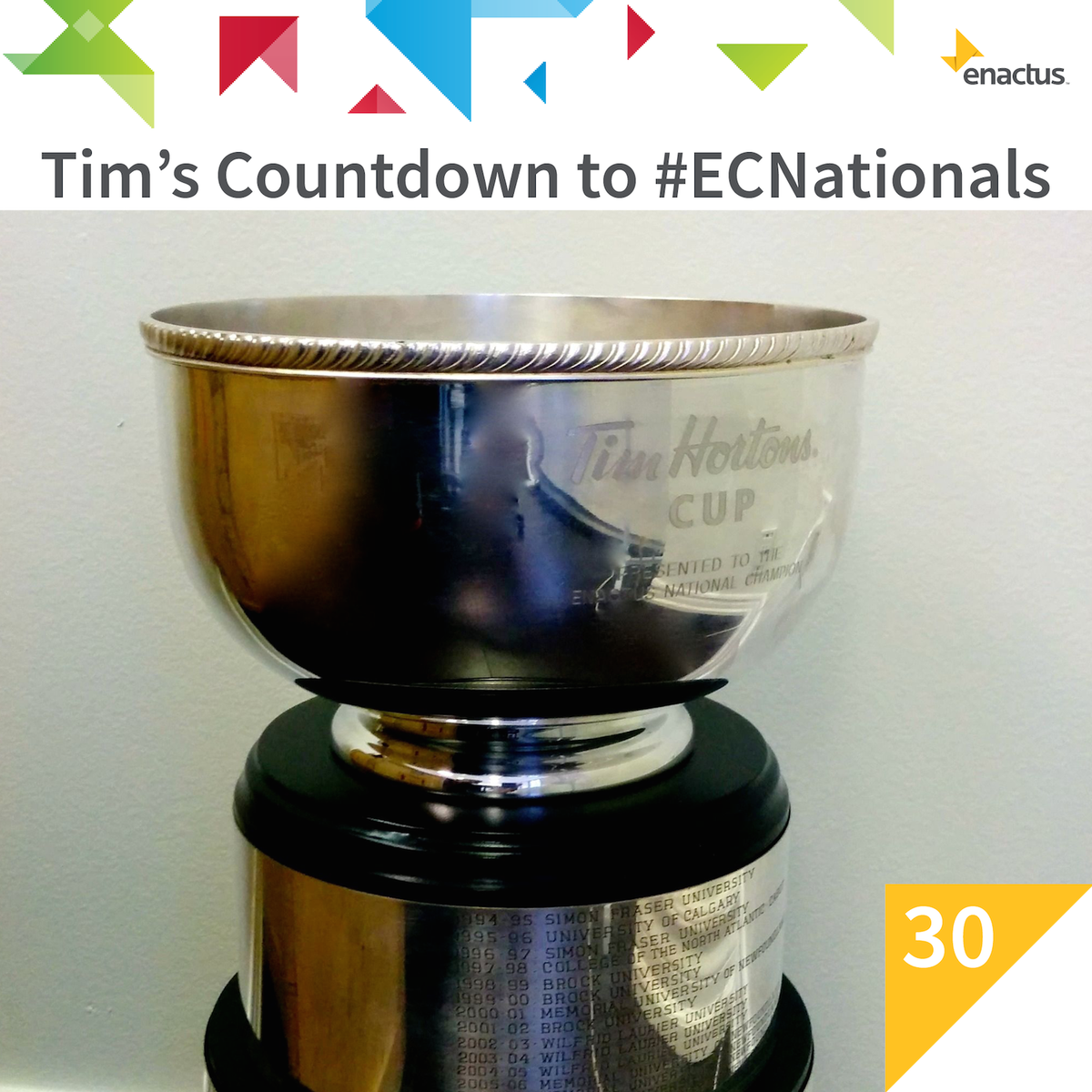 The countdown to #ECNationals begins today!