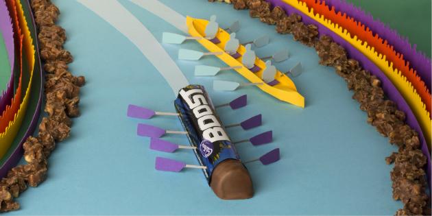 CadburyUK's tweet photo. Looks like Cambridge could have done with a Boost! #FreeTheJoy http://t.co/hFZbBnCub4