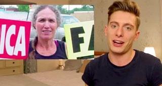 staerox's tweet photo. Go u babe! "Gay man @RiyadhK calls Westboro BaptistChurch to talk YouTube comments" http://t.co/KbAX8oOlZ1 #StaeTrue http://t.co/gmwYboyVHP