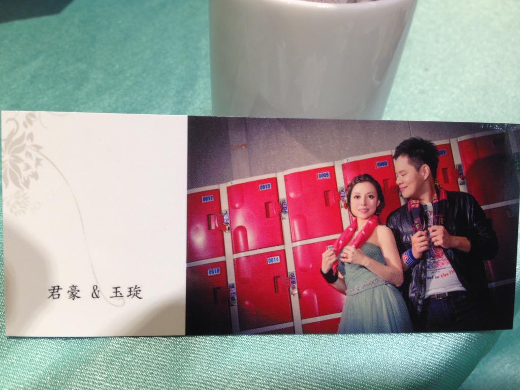 eyabutterfly's tweet photo. Slave友達の結婚式なう！結婚おめでとう！💗💗💗 @J_wumf の台湾ライブで知り合っての二人、これからもずっと幸せになってね！ http://t.co/w1trBh7Tde
