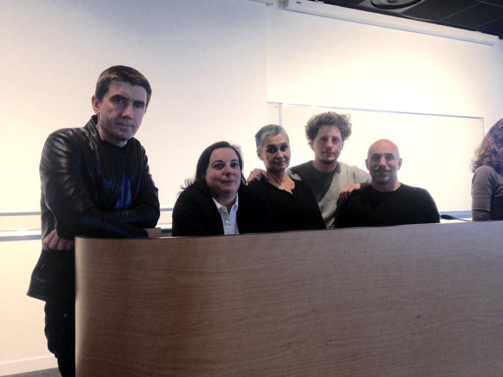 emmacosse's tweet photo. .@annielahmer @julienbayou @Gatignon_Steph @PierreSerne
Vive le débat démocratique chez les écologistes :-) #forumidf http://t.co/iR4M4lAEkI