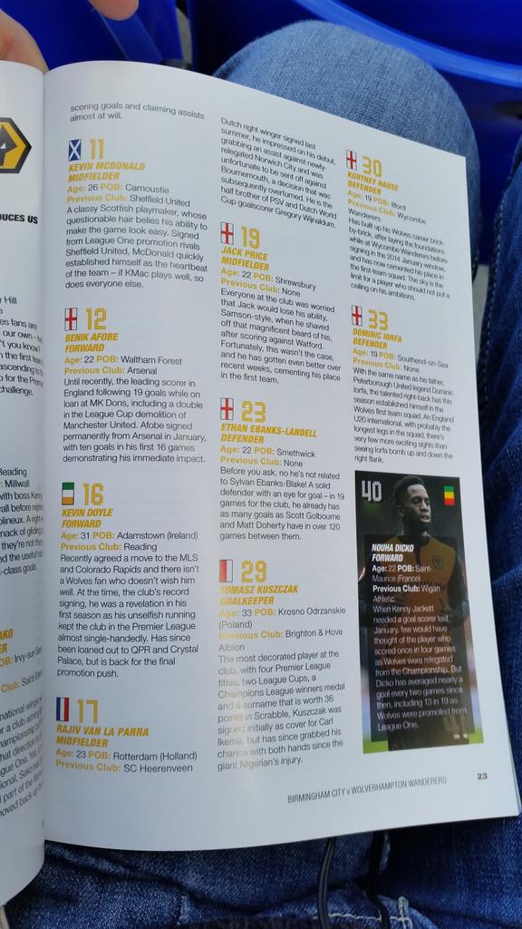 Wolves profiles 2