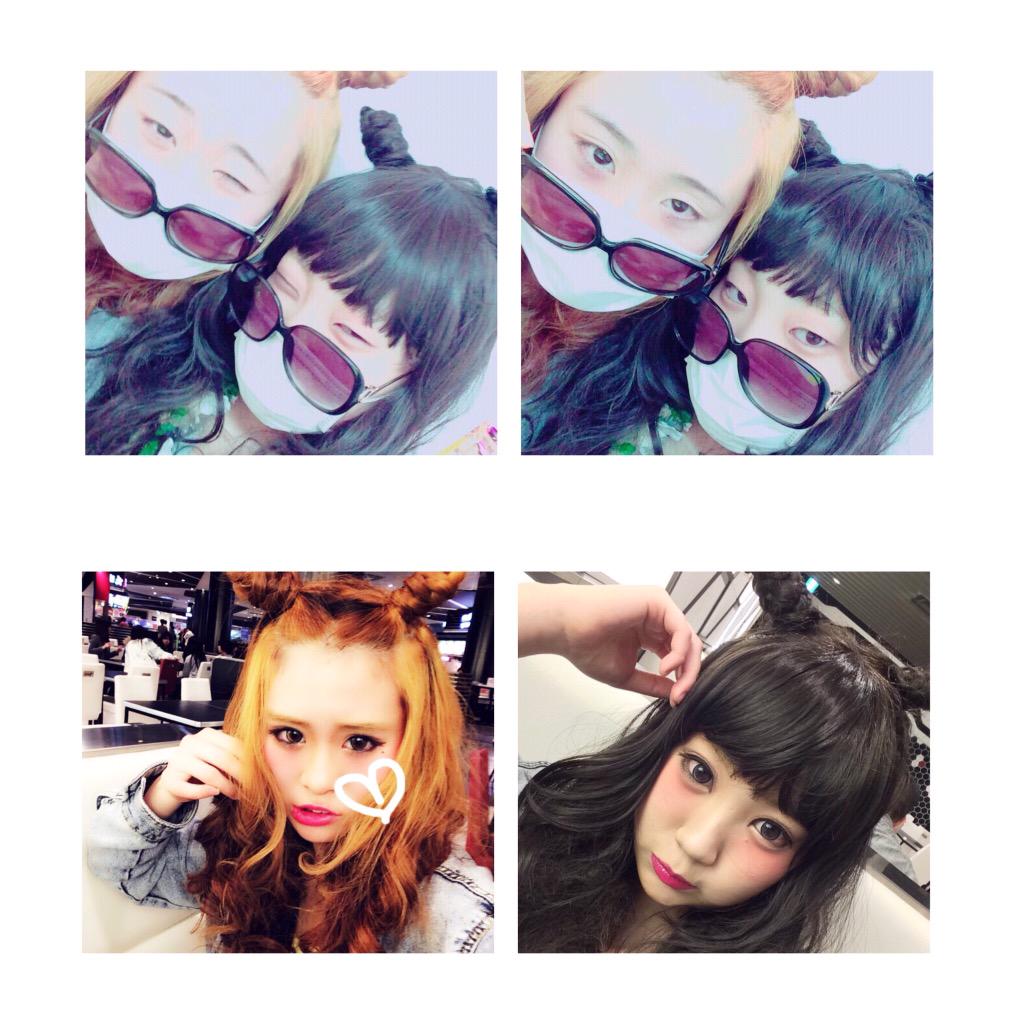 xx03_rr's tweet photo. 真菜(@manachii_)とオソロイ👗💞
からのネタプリ  ༾༼༹   ຶპ  ຶ༽༿！

Before ⇆ After

#すっぴん #化粧 #ブス #プリクラ
#すごいと思ったらRT http://t.co/l4FjIAK9FP