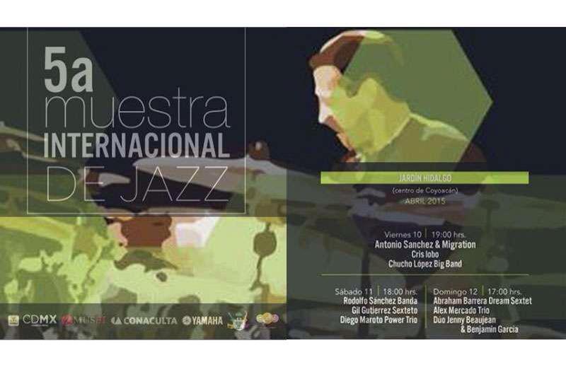 Este #finde un cafecito en @CAFELJAROCHO y #música rica en la 5a Muestra Internacional de #Jazz #Coyoacán