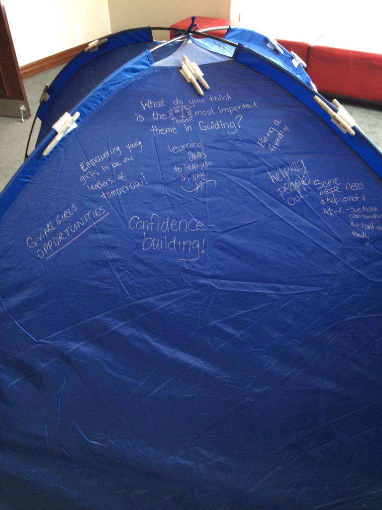 rochellestrauss's tweet photo. Have your say! #GGCconf15 @girlguidesofcan http://t.co/CynOdUzUp8