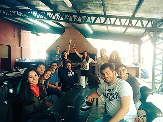 Cecpriuca's tweet photo. #AsadoDeBienvenida empezando a trabajaaaar 💪💪 http://t.co/XRkEB1Avfc