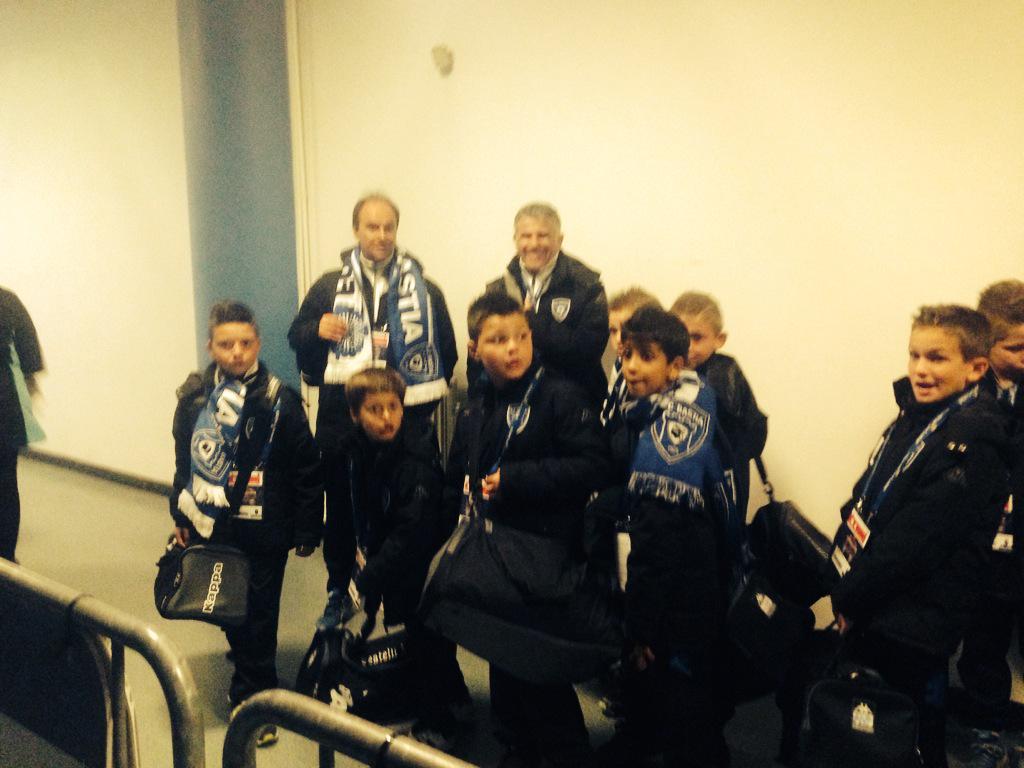 #SCBPSG #CDL Les U9 bastiais sont là pour lever de rideau