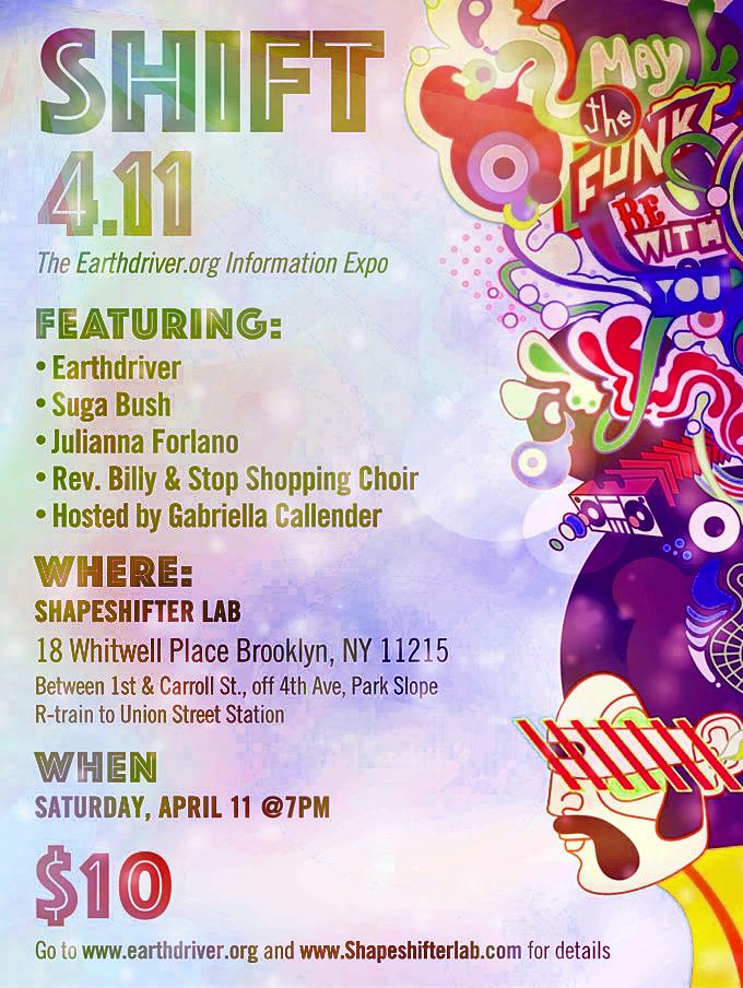 Earthdriver's tweet image. It is a Beautiful day and SHIFT 4.11 is upon us! See you tonight!! #SHIFT411 #ShapeshifterLab