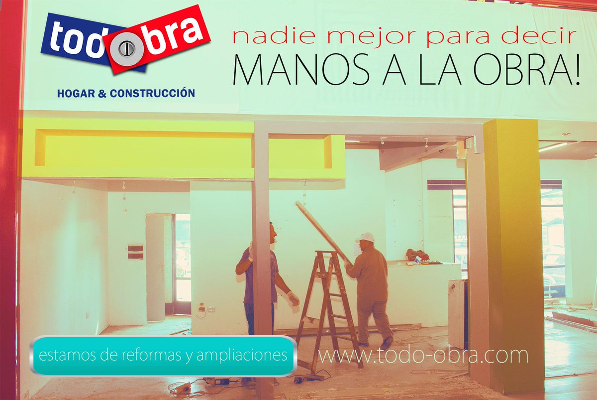 Todobra1's tweet photo. Nos hemos puesto manos a la obra en ésta segunda etapa del #CentroComercial que denominamos Todobra. http://t.co/0w1Sf4Ux1l