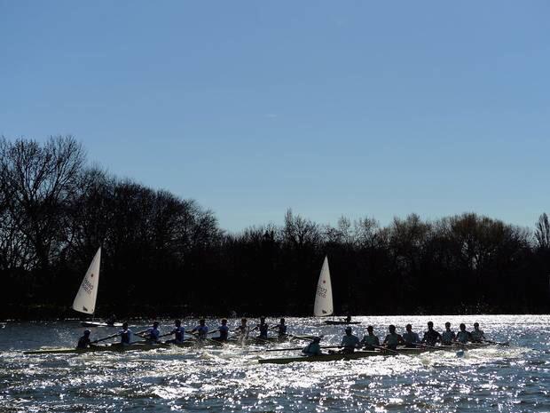 What a day for #britishsport all set for <a href="/BNYMellon/">BNYMELLON</a> #boatrace2015 #oxford #cambridge #bestofbritish #maybourneseason