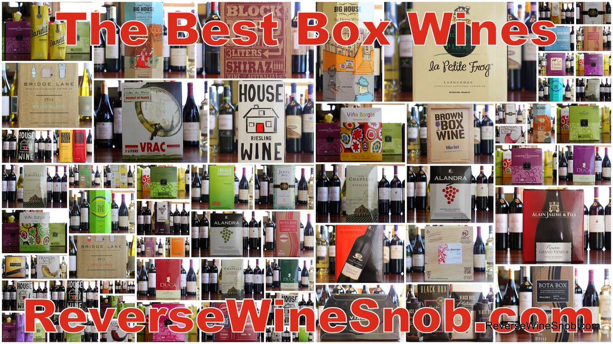 RT @DSSPlastics: Reverse Wine Snob™: Breaking Into The Box- The Best Box Wine bit.ly/1JpqXTb <a href="/ReverseWineSnob/">Jon Thorsen</a>